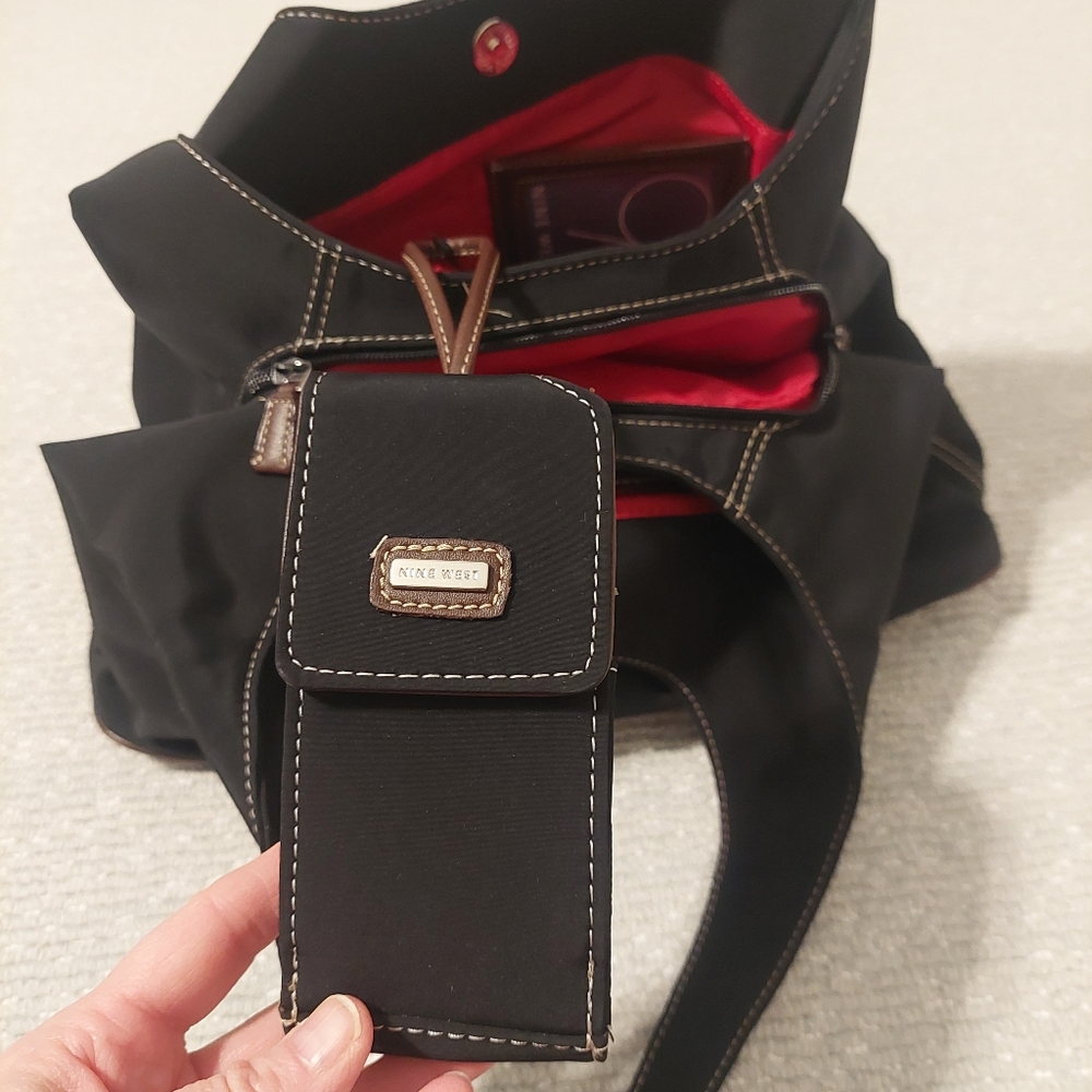Nine West Shoulder Bag & Two Mini Bags - Picture 9 of 16